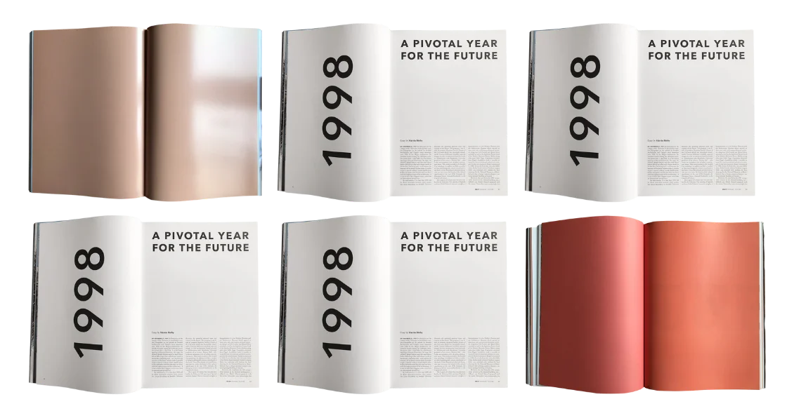 Tidskriften Rum 25 Year Anniversary Coffee Table Book, PAST PRESENT FUTURE. Art Direction and Graphic Design.