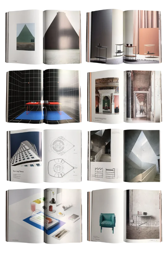 Tidskriften Rum 25 Year Anniversary Coffee Table Book, PAST PRESENT FUTURE. Art Direction and Graphic Design.
