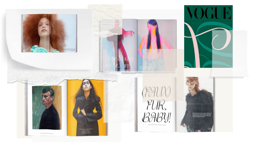 Vogue Scandinavia magazine. Layout work 2021-2025.