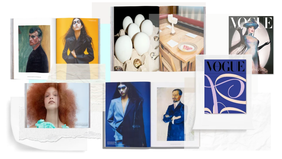 Vogue Scandinavia magazine. Layout work 2021-2025.